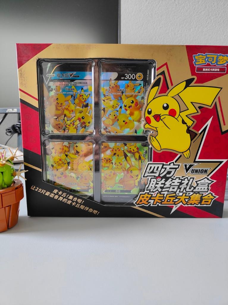 Pikachu V-Union box 25th anniversary Celebrations CN ETB, Ophalen of Verzenden, Nieuw, Boosterbox, Foil