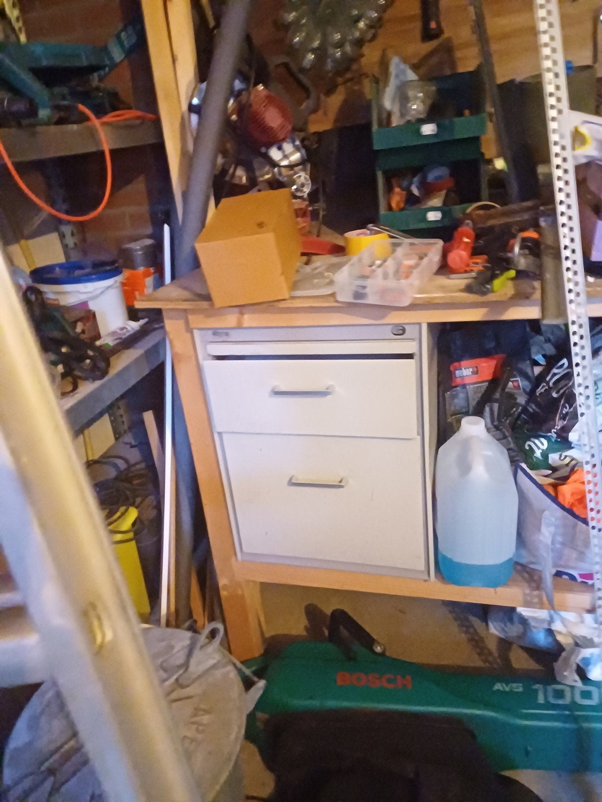 Werktafel, Ophalen, Gebruikt