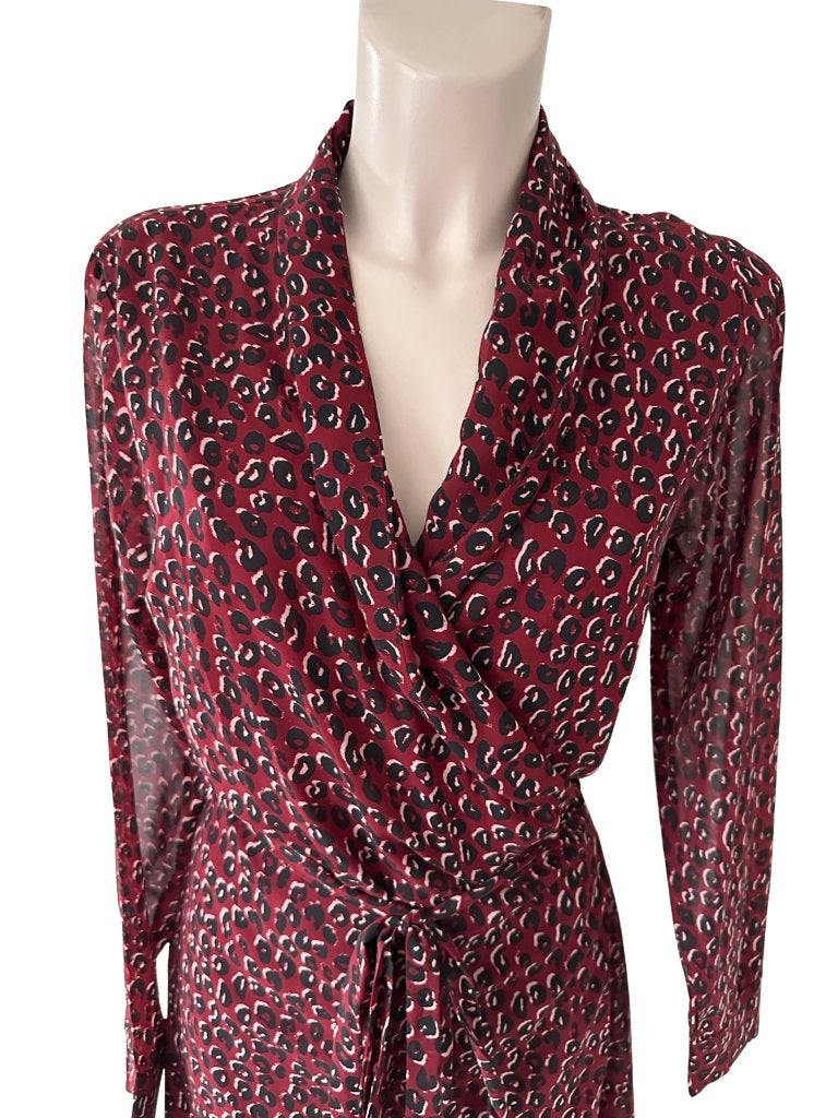 Sissy Boy jurk M, Kleding | Dames, Ophalen of Verzenden, Zo goed als nieuw, Rood, Onder de knie