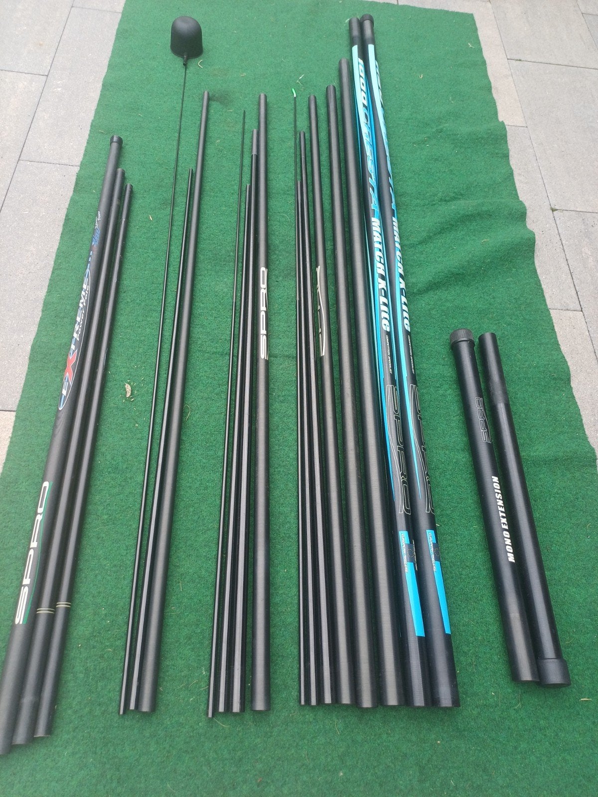 spro cresta match X.lite  11.50m, Ophalen of Verzenden, Vaste hengel