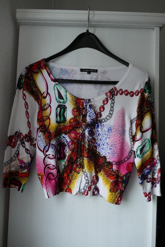 Damesvest / vest, nieuw, multicolor, "Voud Fashion", Kleding | Dames, Ophalen of Verzenden, Nieuw, Maat 36 (S), Overige kleuren