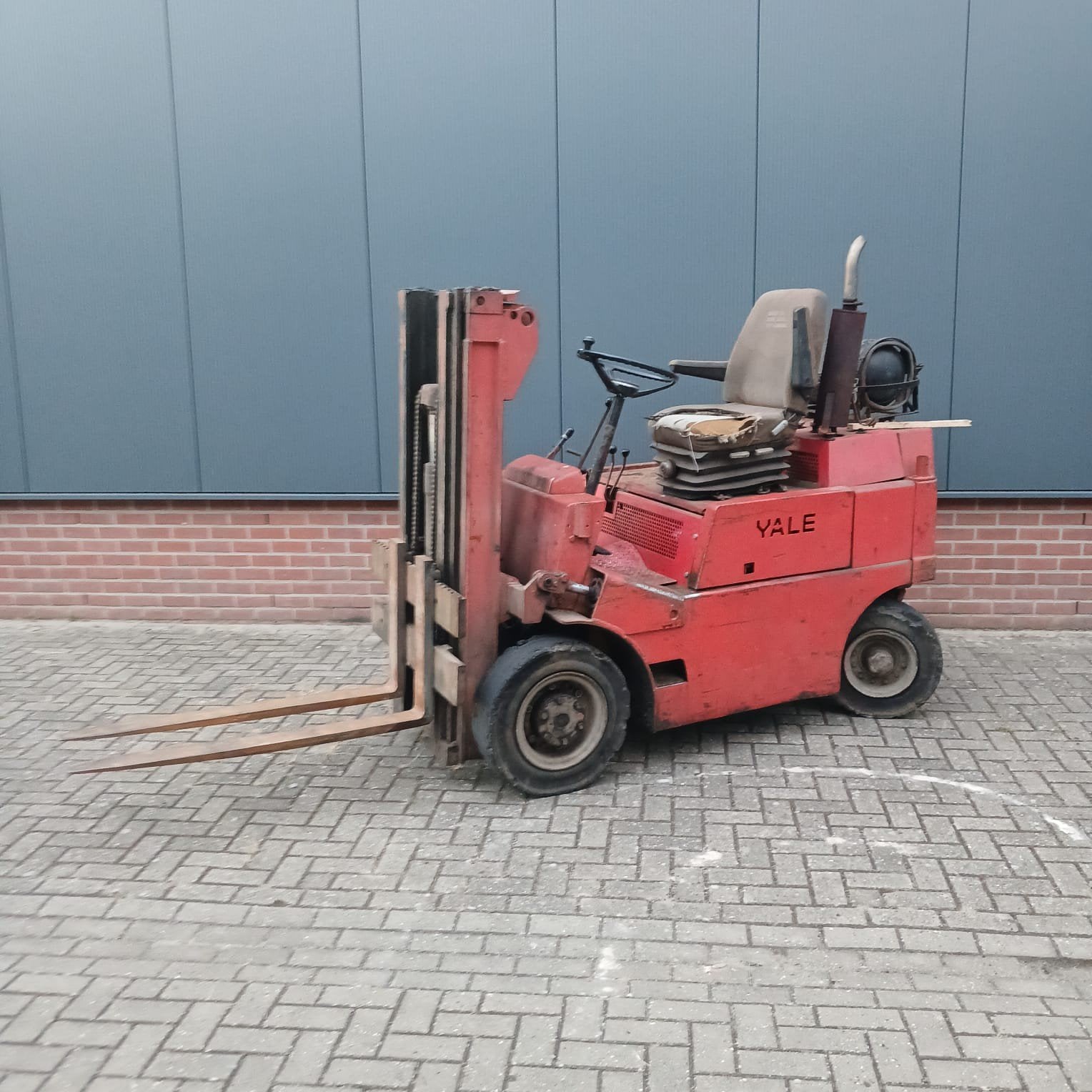 3.5 tons yale heftruck, Ophalen