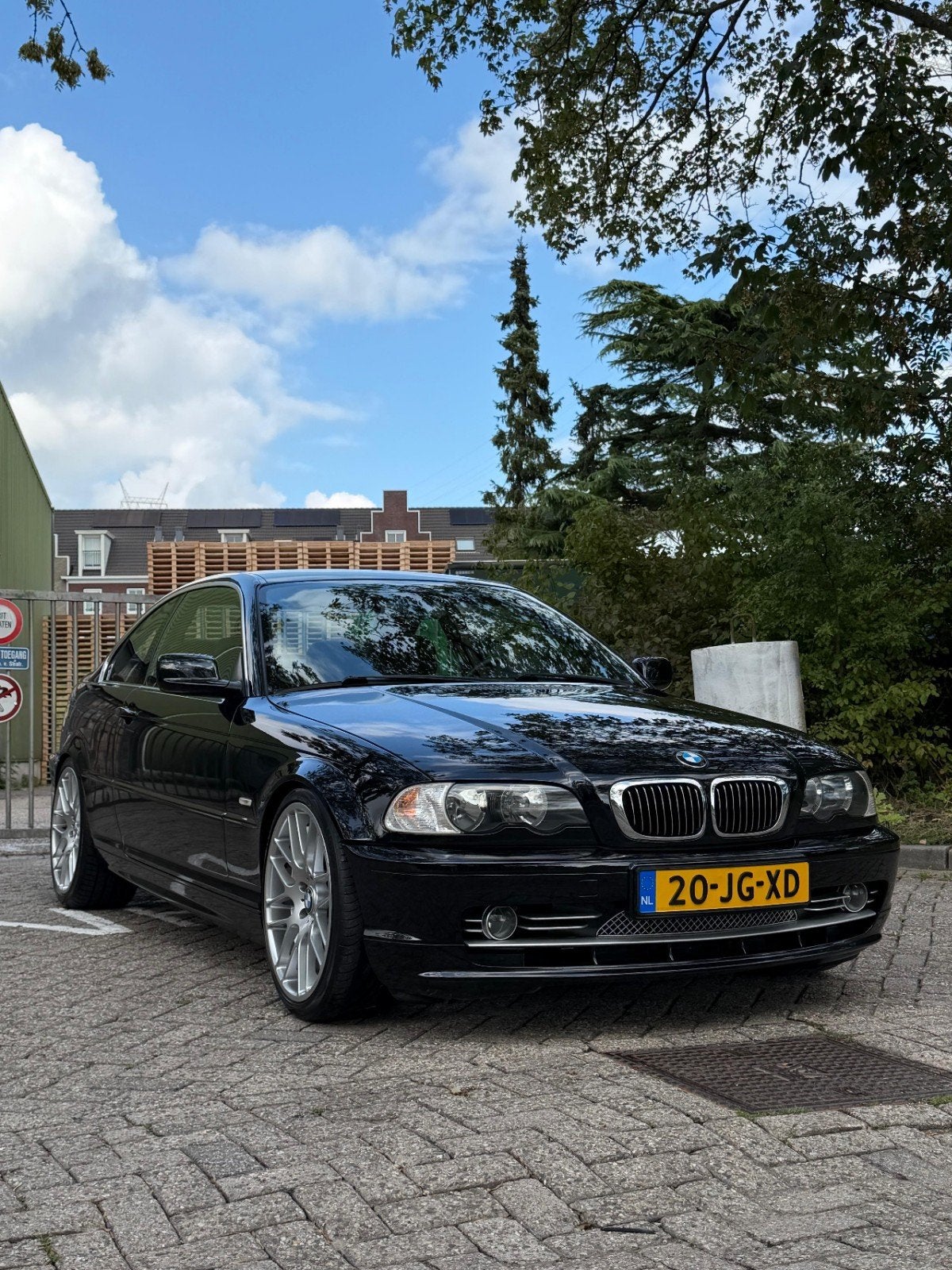 Prachtige BMW 3-Serie 2.5 CI 325 Coupe AUT 2002 Zwart, Dealer onderhouden, Achterwielaandrijving, Zwart, Leder en Stof