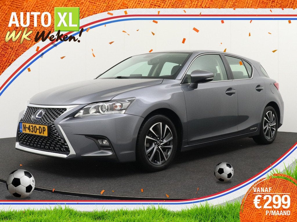 Lexus CT 200 Hybride 182 PK Business Line Camera Navi Climat, Auto's, Lexus, Gebruikt, 4 cilinders, Start-stop-systeem, Origineel Nederlands