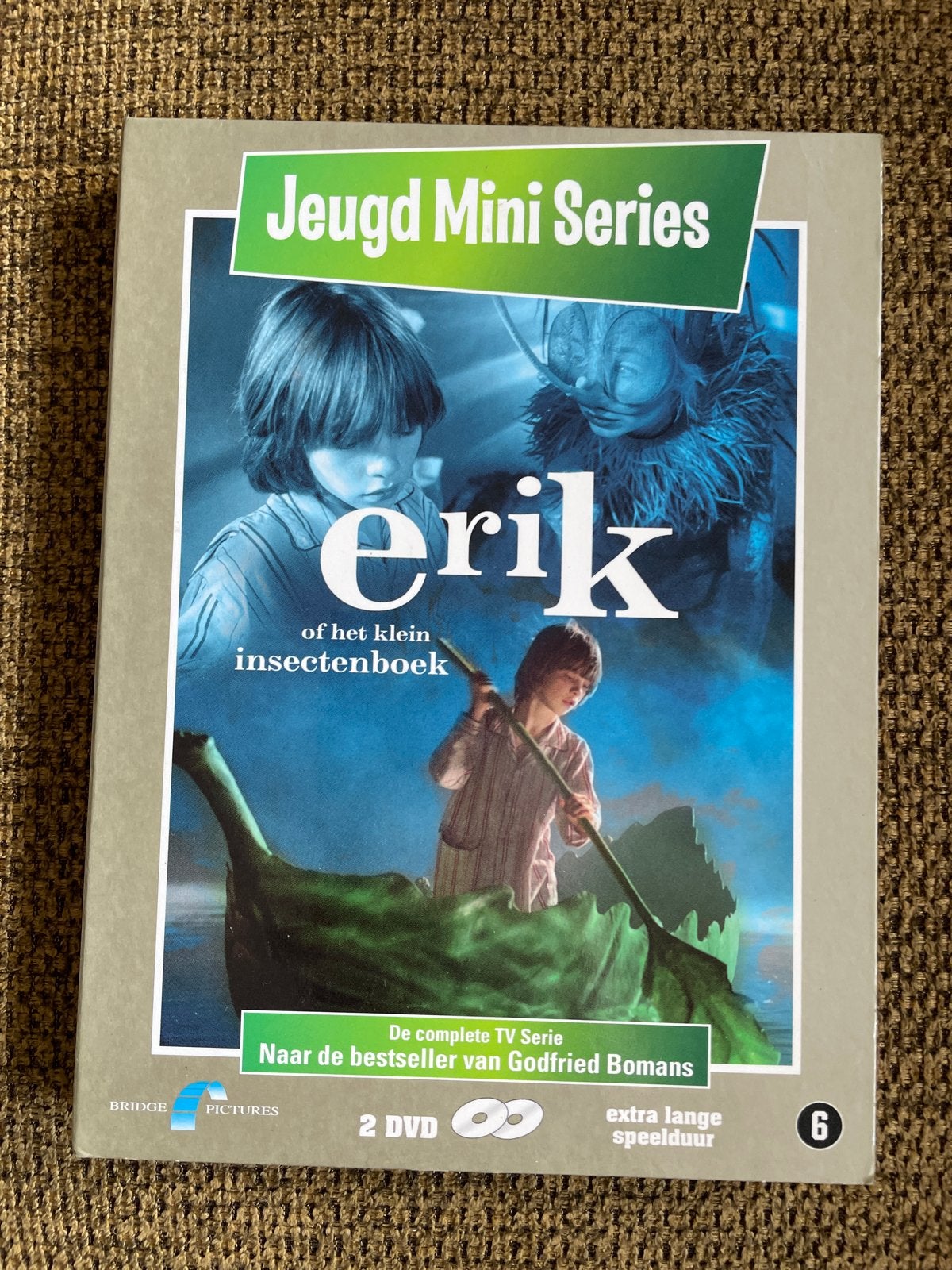 Erik of het klein insectenboek - Jeugd Mini Series (2 DVD), Alle leeftijden, Nederlands, Tv-serie, Zo goed als nieuw