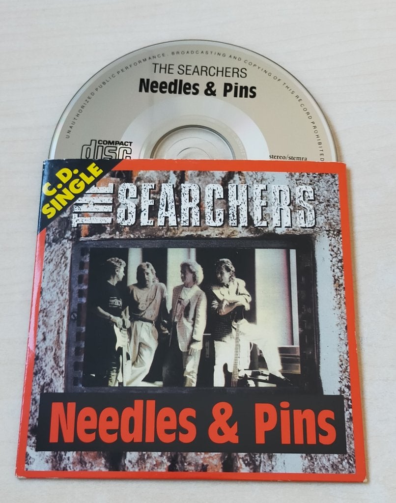 The Searchers - Needles & Pins CD Single 1989 Remake '89, Ophalen of Verzenden, Gebruikt, Pop
