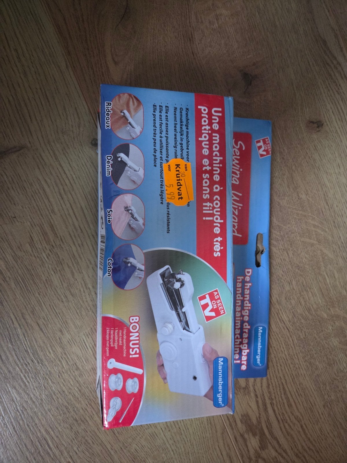 Mannsberger Sewing Wizard Handnaaimachine, Ophalen, Nieuw, Naaimachine, Overige merken