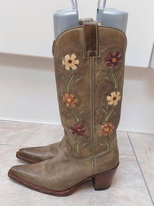 Groene Sendra Flower laarzen maat 36, Ophalen of Verzenden, Zo goed als nieuw, Groen, Hoge laarzen