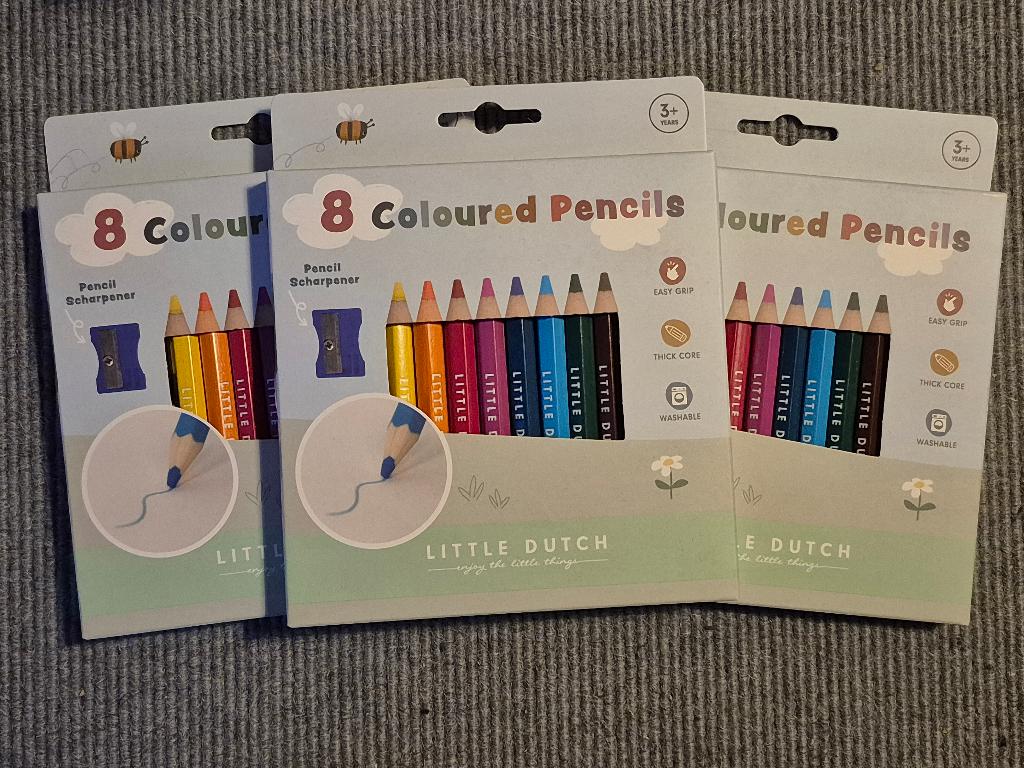 3 doosjes Little Dutch kleurpotloden, Ophalen of Verzenden, Nieuw