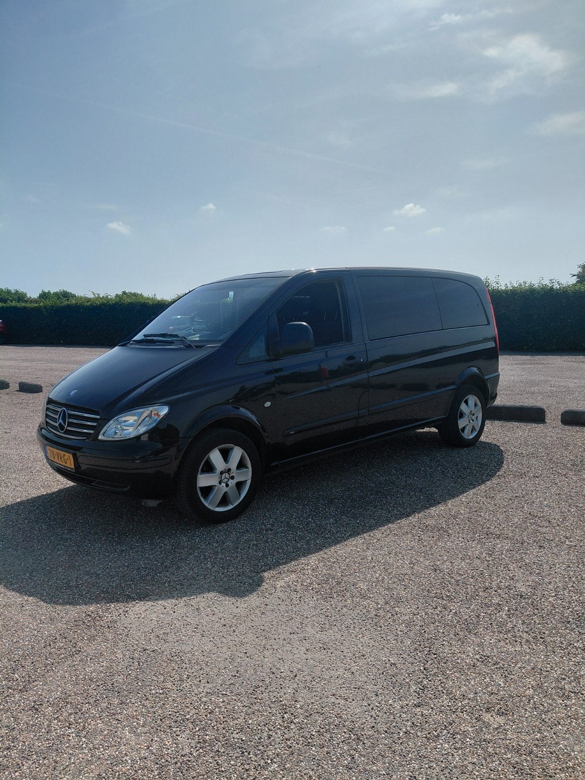 Mercedes-Benz Vito 2.2 CDI 111 sport 2008 APK 08-2027, Auto's, Dealer onderhouden, 4 cilinders, 2000 kg, Zwart
