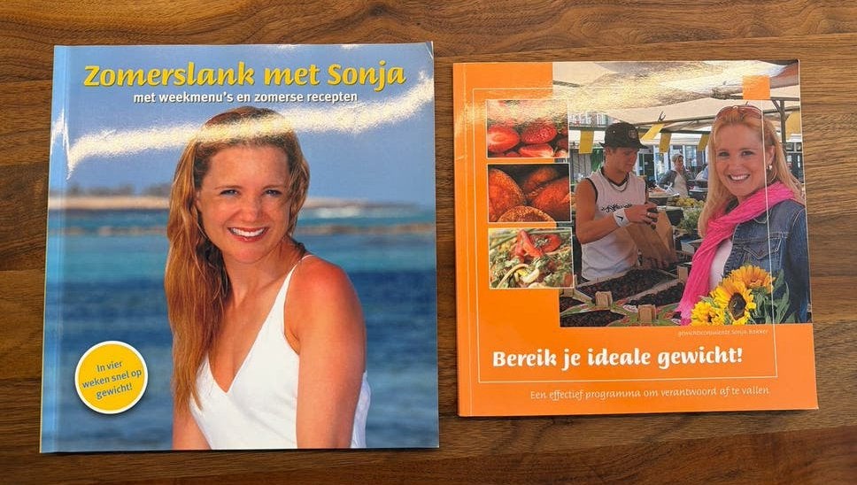 Sonja Bakker boeken: Zomerslank & Bereik je ideale gewicht, Boeken, Ophalen of Verzenden, Zo goed als nieuw, Dieet en Voeding