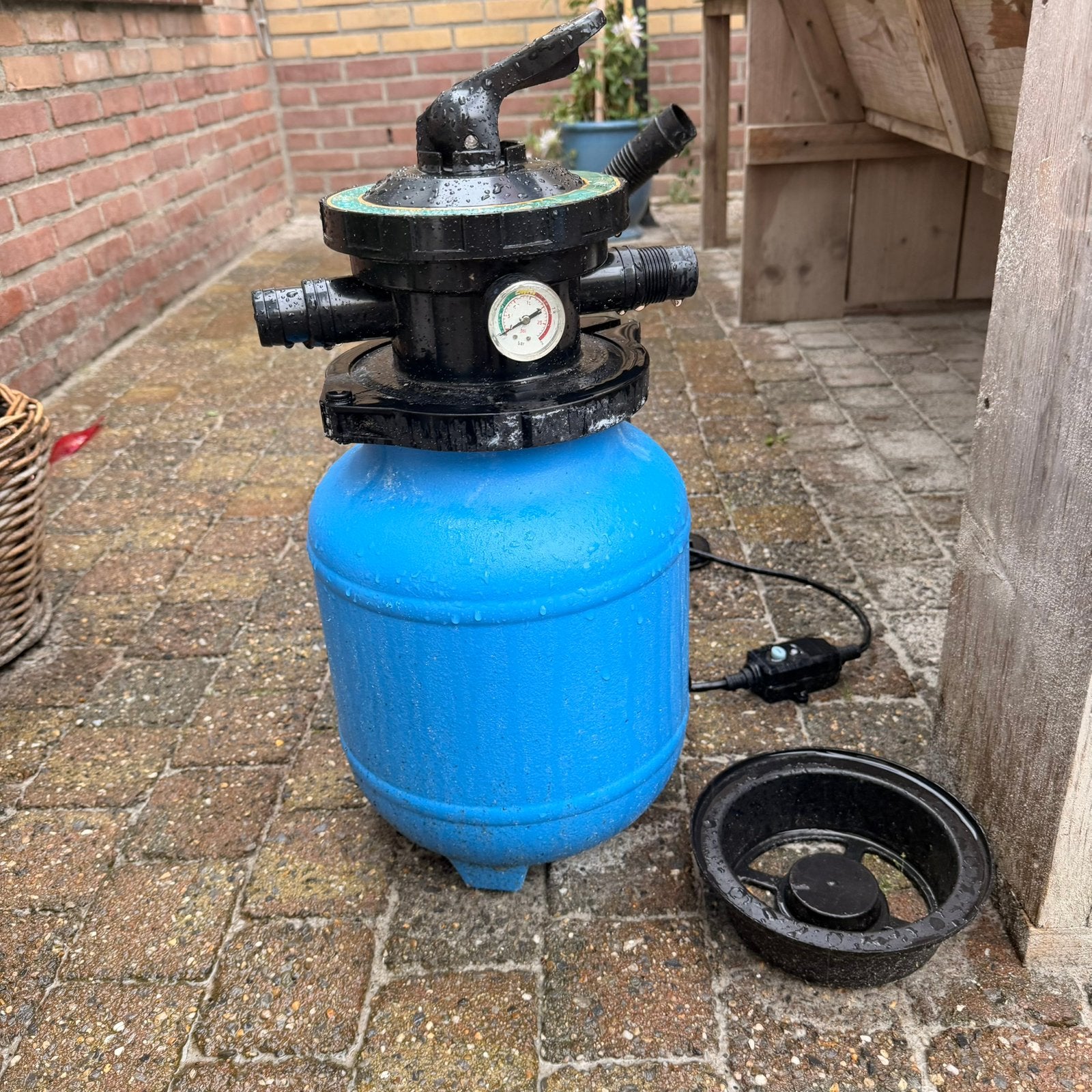 Zwembad zandfilterpomp Waterland ZF-200 compleet, Tuin en Terras, Ophalen of Verzenden, Zo goed als nieuw