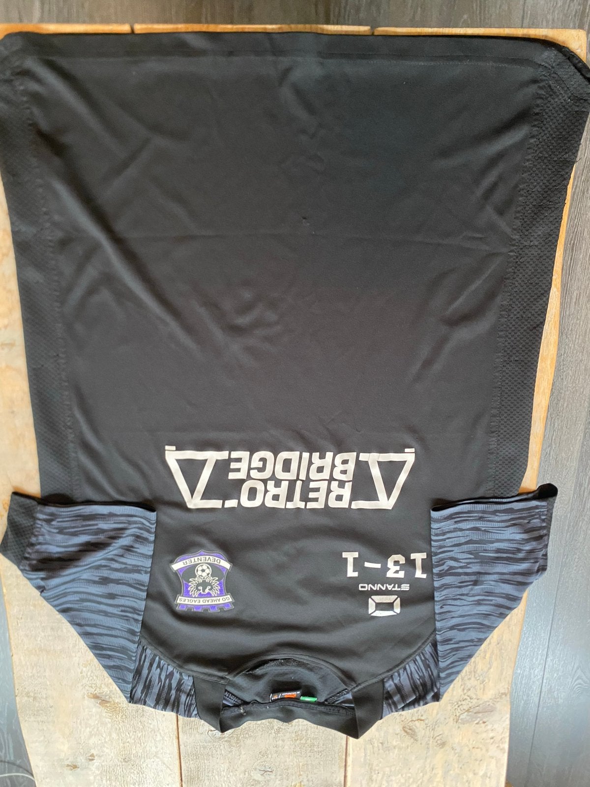 Stanno Go Ahead Eagles shirt - Maat M, Maat 48/50 (M), Zwart, Ophalen of Verzenden, Zo goed als nieuw