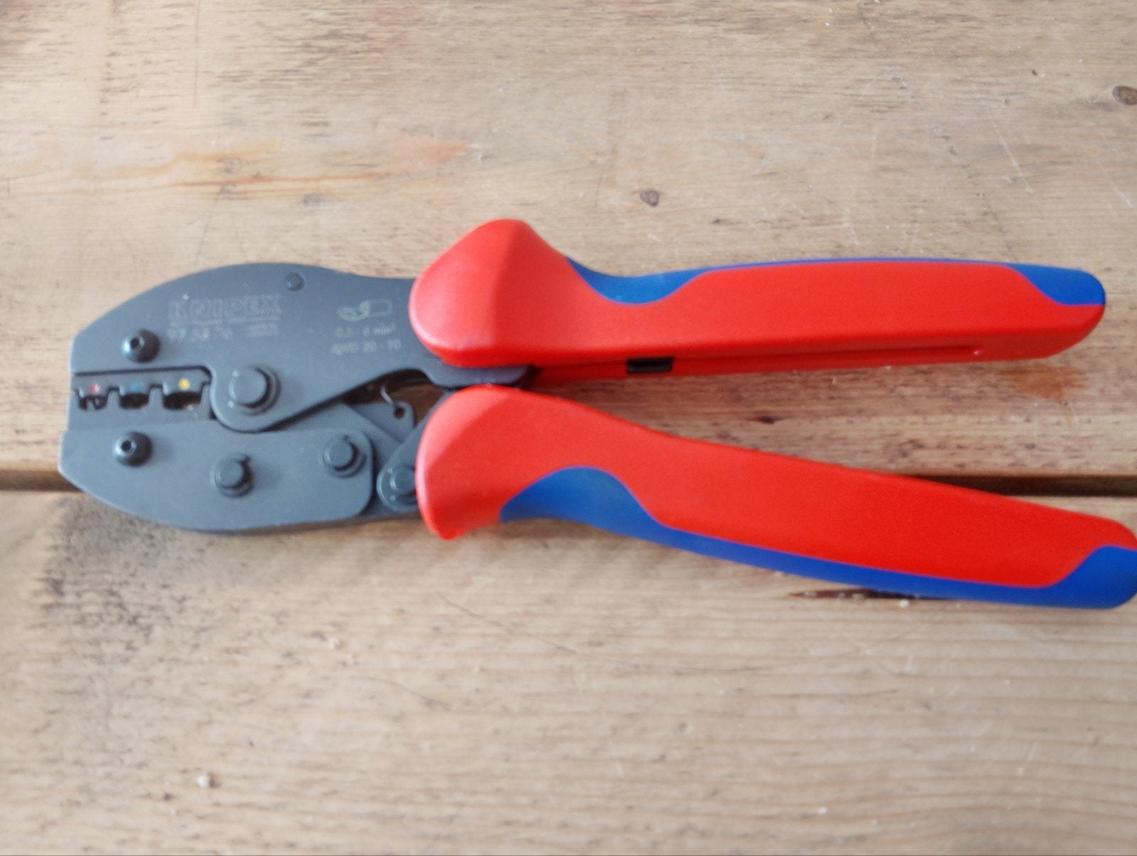 Knipex Krimptang voor adereindhulzen, Ophalen, Zo goed als nieuw, Tang, Knipex