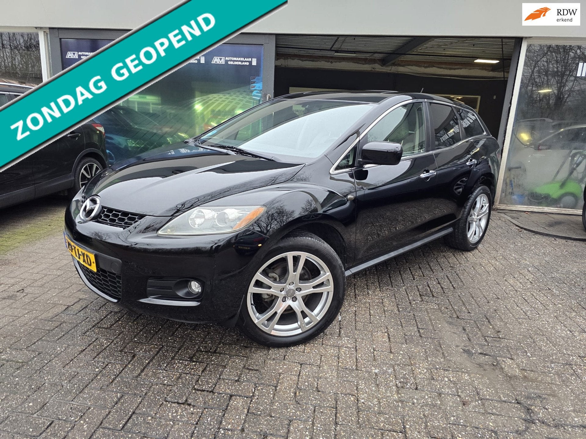 Mazda CX-7 2.3 Turbo Touring | AUTOMAAT | 12MND GARANTIE | L, Auto's, Mazda, Automaat, Dealer onderhouden, 450 kg, Gebruikt