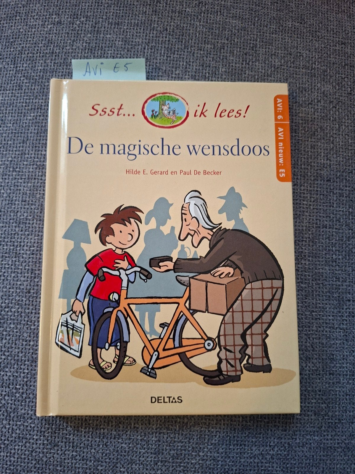 Ssst... ik lees! De magische wensdoos AVI E5, Ophalen of Verzenden, Zo goed als nieuw, Hilde E. Gerard en Paul De Becker, Fictie algemeen