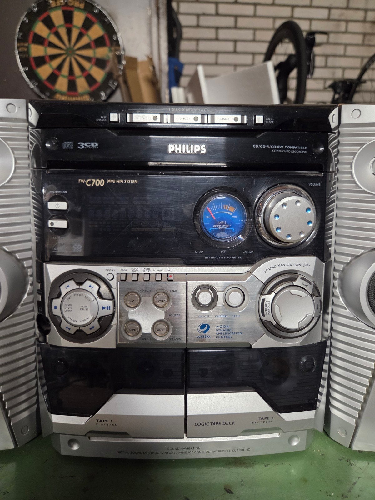 Foto 3 van Philips FW-C700 Stereo Set - Compleet met Speakers
