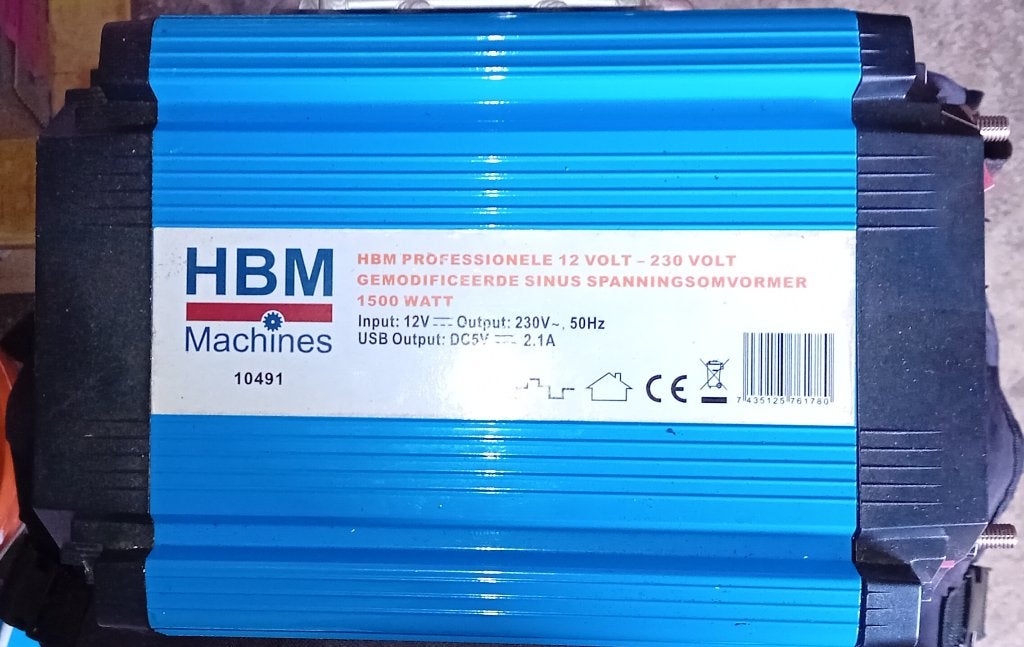 HBM Professionele 12 Volt, Ophalen of Verzenden, Zo goed als nieuw, Elektrisch