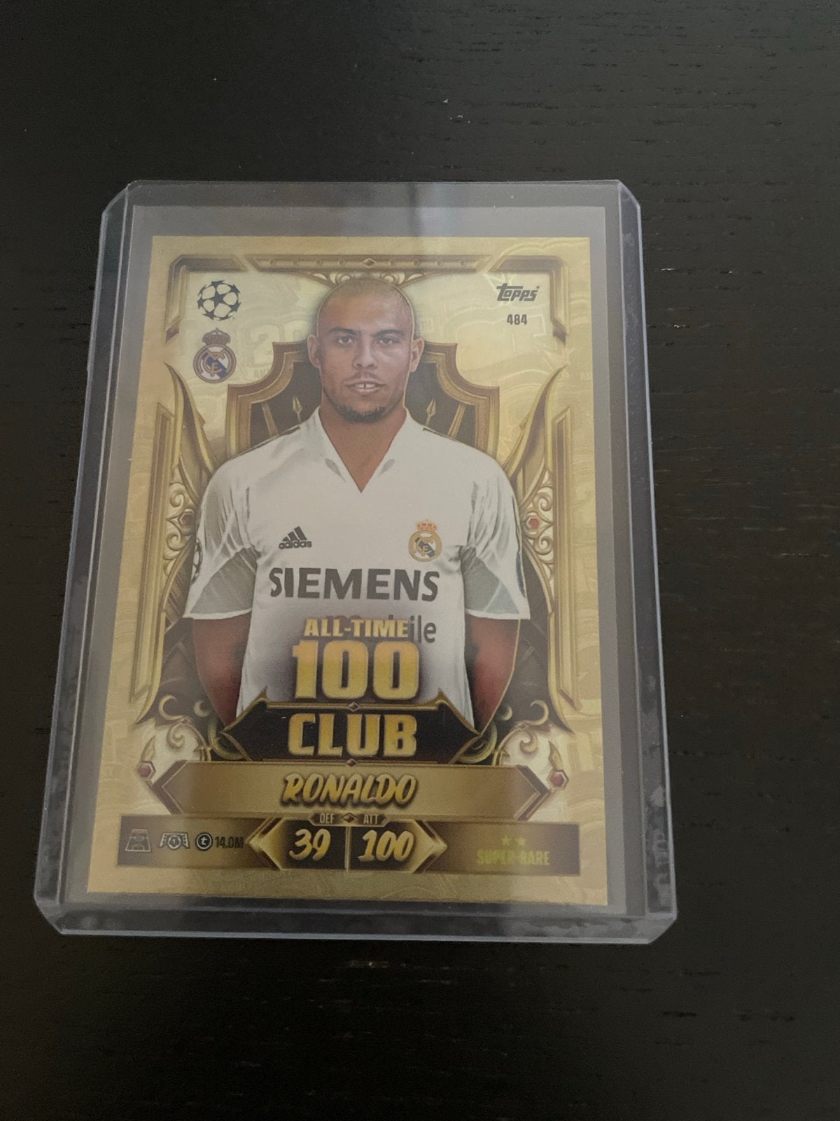 Ronaldo Topps Match Attax 20th Anniversary kaart, Ophalen of Verzenden, Zo goed als nieuw, Buitenlandse clubs, Spelerskaart