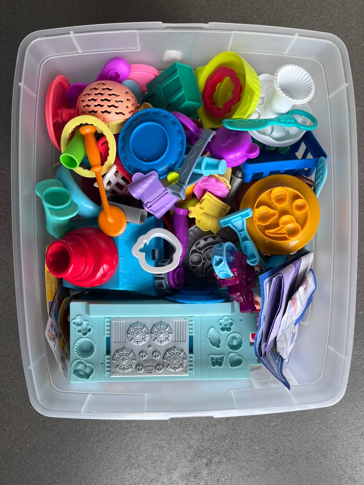 Doos vol Play-Doh, Ophalen, Gebruikt, Knutselen