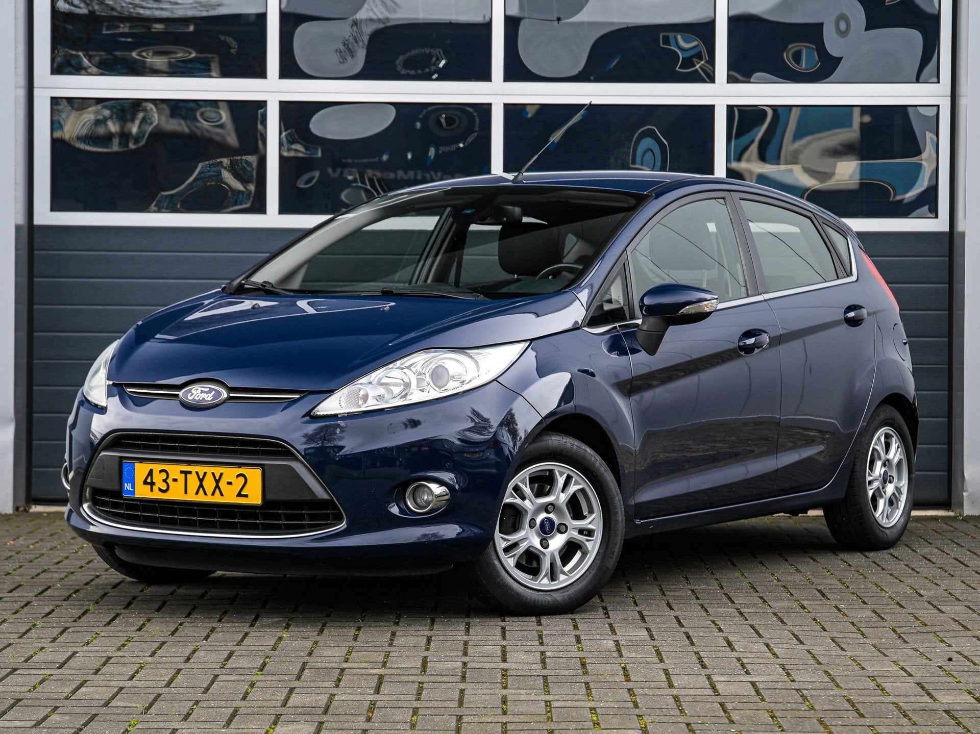 Ford Fiesta 1.6 TDCi Lease Titanium | Climate control | Crui, Voorwielaandrijving, Stof, Gebruikt, Zwart