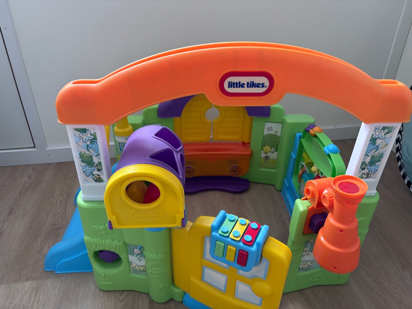Little Tikes Activity Garden Speelcentrum, Ophalen of Verzenden, Gebruikt, Glijbaan, Aanbouwonderdeel