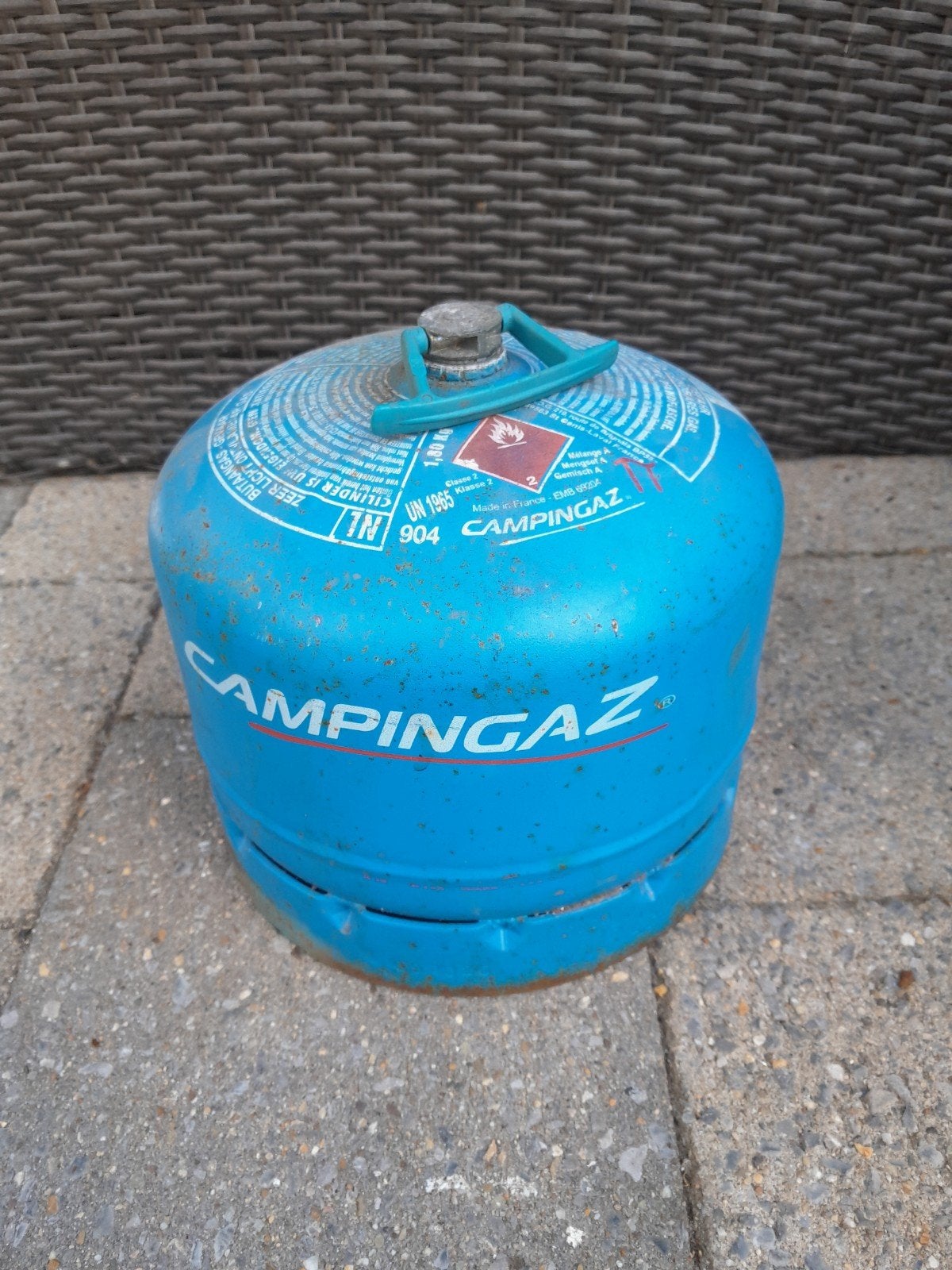 Campingas gasflesje, Caravans en Kamperen, Ophalen of Verzenden