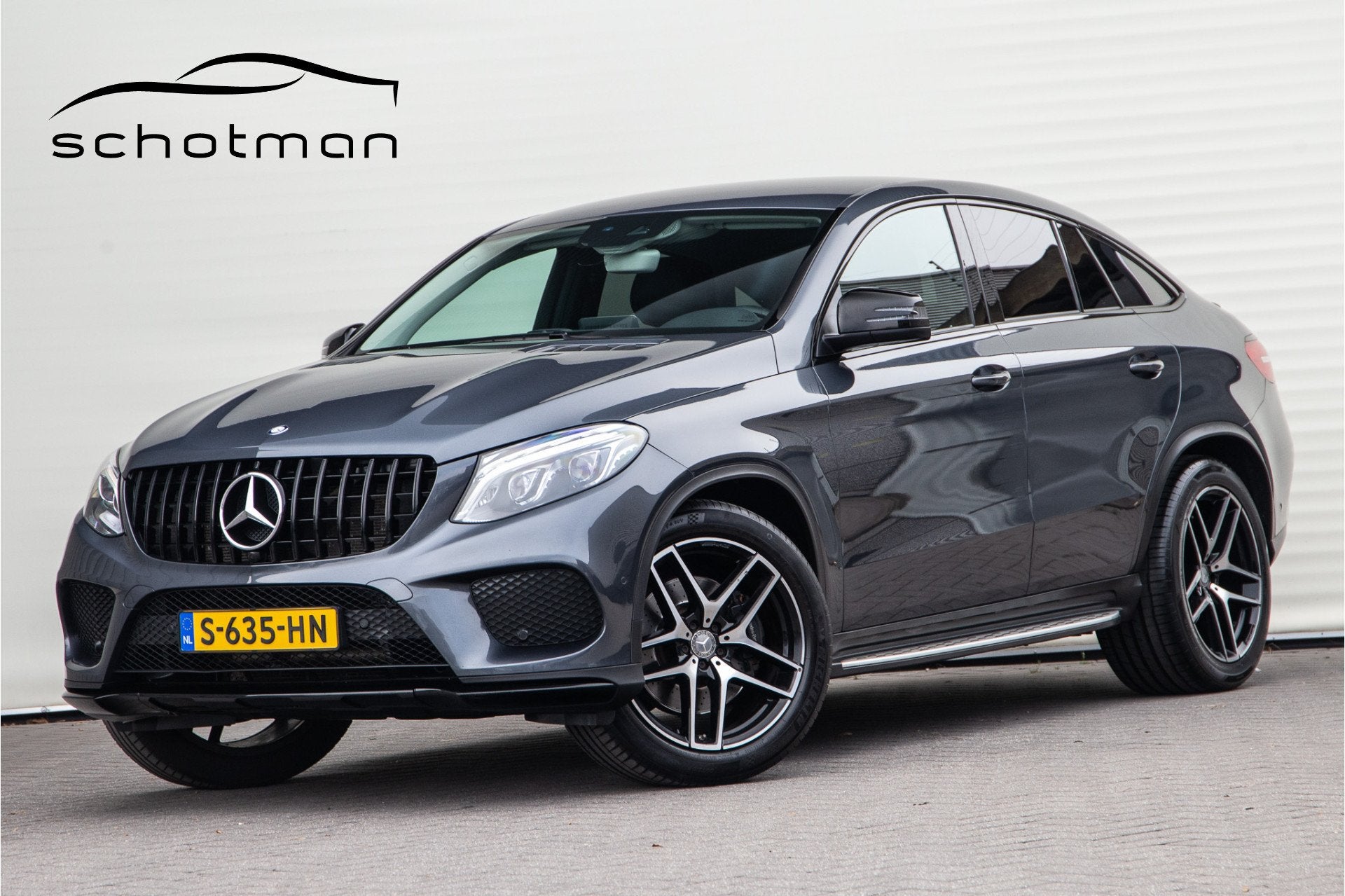 Mercedes-Benz GLE Coupé 400 4MATIC AMG Sport Edition. Leder, Auto's, Automaat, Gebruikt, Euro 6, 2996 cc