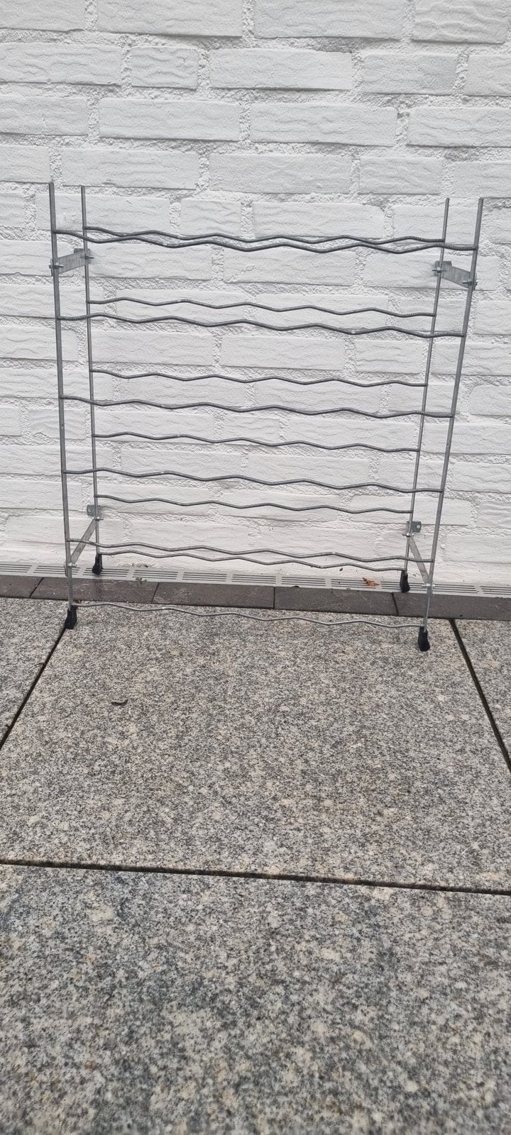 Alluminium wijnrek te koop, Ophalen, Metaal