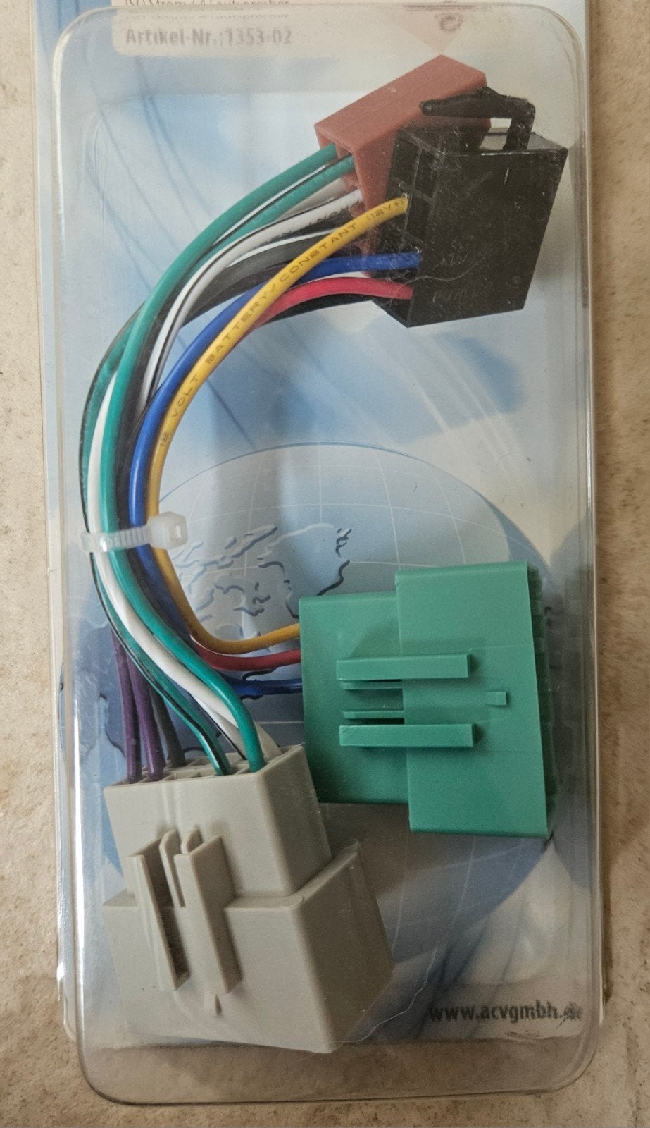 Radioaansluitkabel Volvo S40/V40/S60/S70/V70/S80, Ophalen of Verzenden, Nieuw