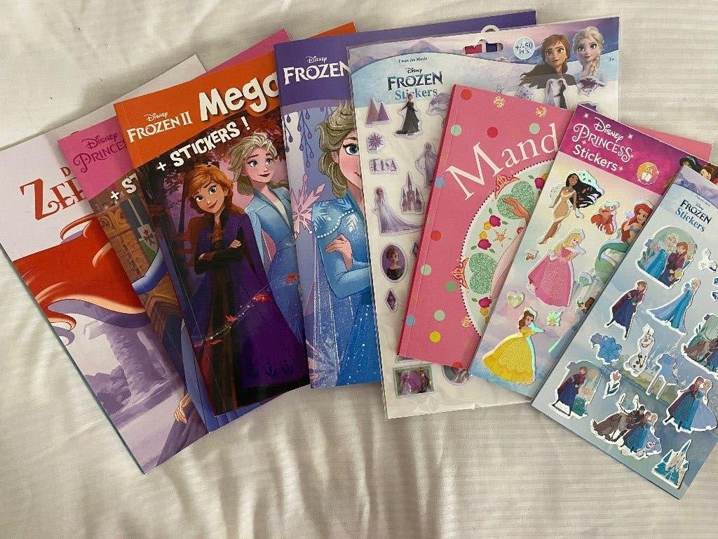 Prinsessenset - Kleurboeken, stripboek en stickers, Ophalen of Verzenden, Zo goed als nieuw, Meerdere stickers