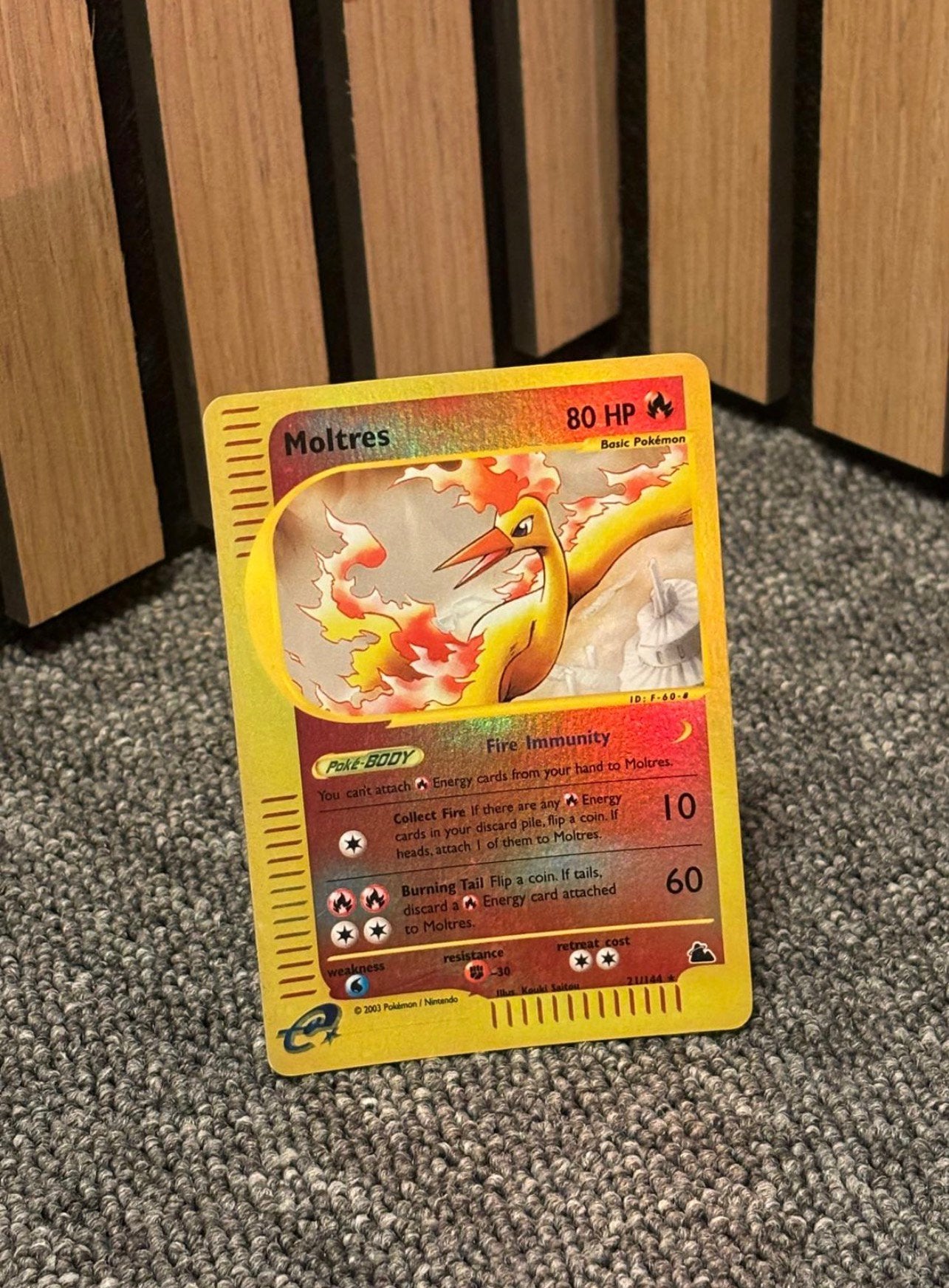 Moltres skyridge (21/144), Ophalen of Verzenden, Zo goed als nieuw