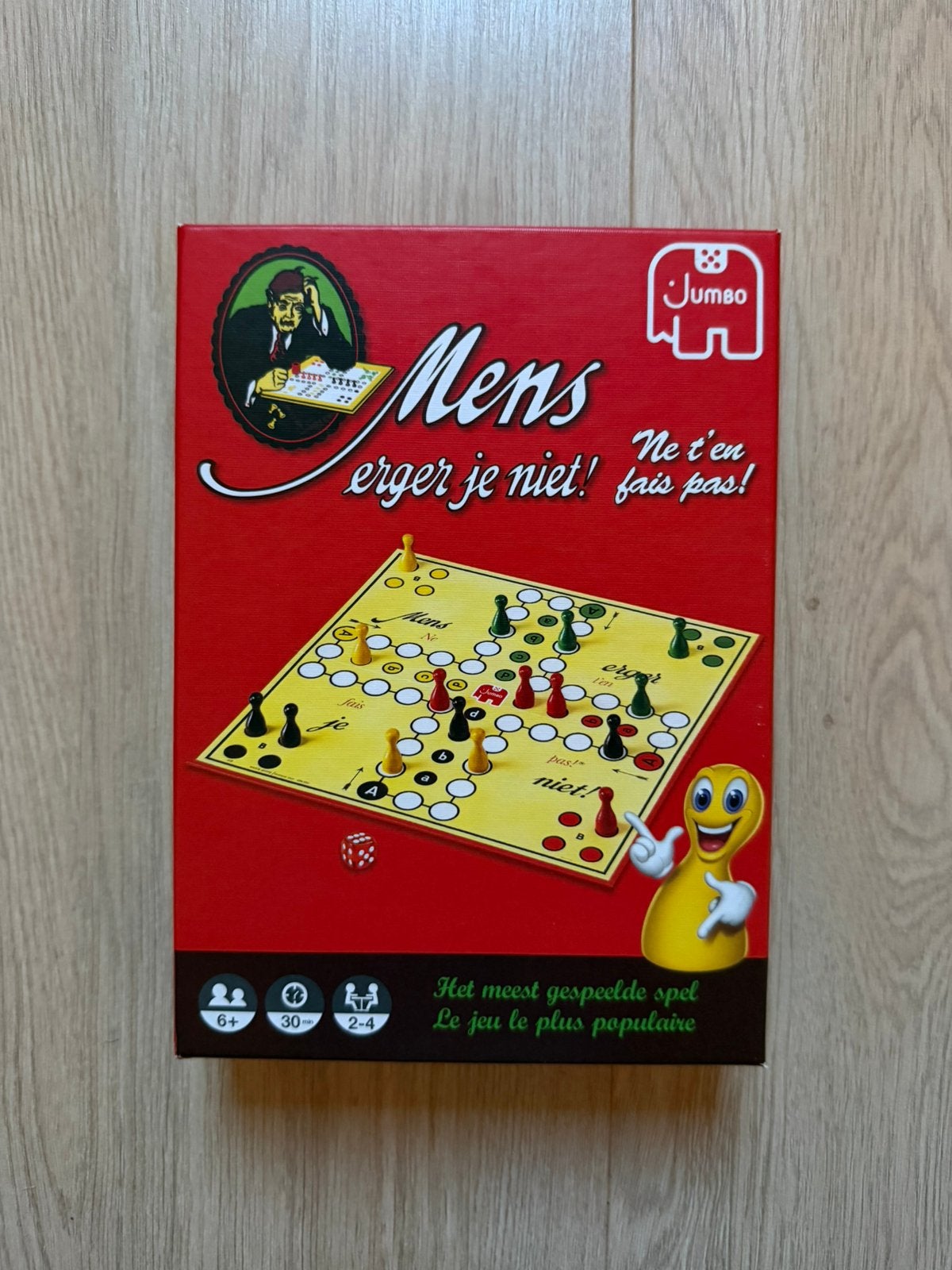 Mens erger je niet - gezelschapsspel, Ophalen of Verzenden, Nieuw