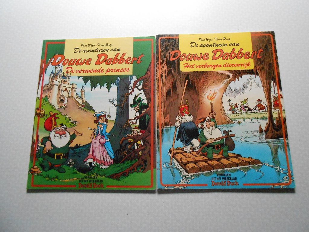 Volledige reeks Douwe dabbert 1/23 min 14 1977-2001 1 ste d, Boeken, Stripboeken, Piet Wijn - Thom Roep, Complete serie of reeks
