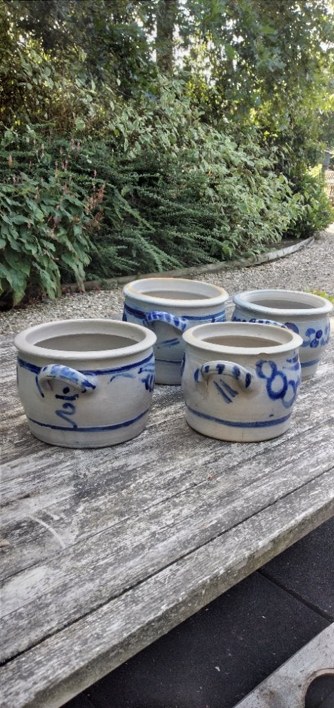 4 keulse potten, Ophalen of Verzenden