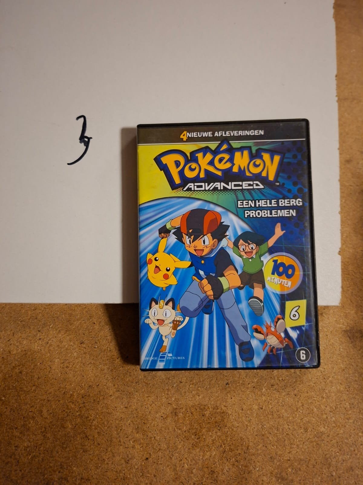 Pokémon Advanced: Een Hele Berg Problemen (DVD), Gebruikt, Animatie, Tv-serie, Vanaf 6 jaar