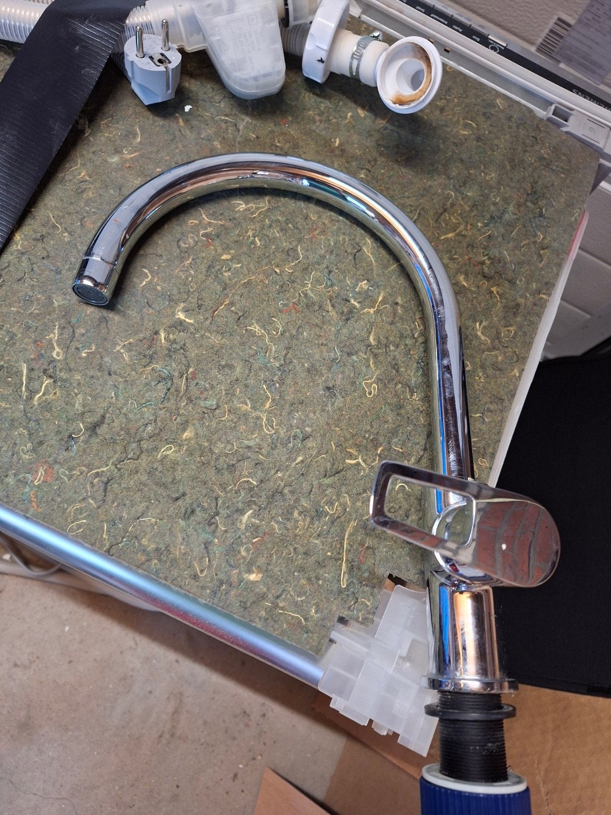 Grohe keukenkraan, Ophalen, Zo goed als nieuw, Chroom, Kraan