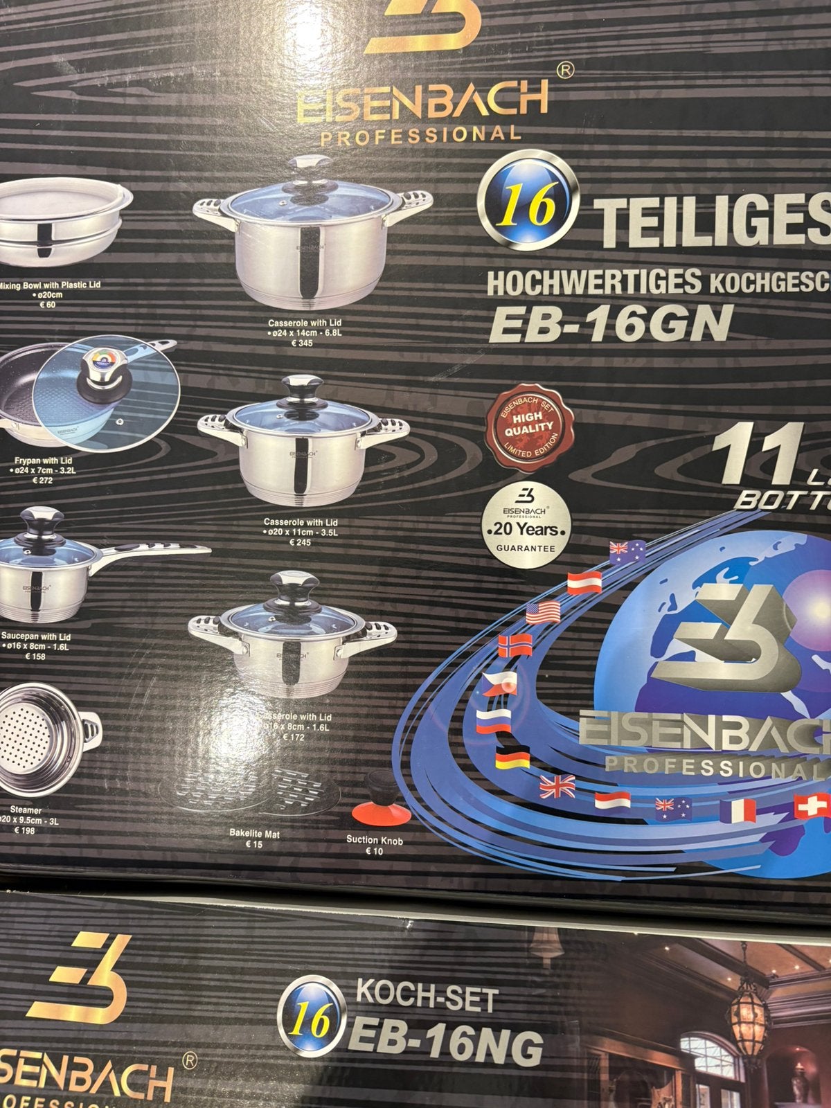 Set fantastische nieuwe pannen met deksel! Inductie en gas, Huis en Inrichting, Keuken | Potten en Pannen, Nieuw, Pannenset, Ophalen of Verzenden