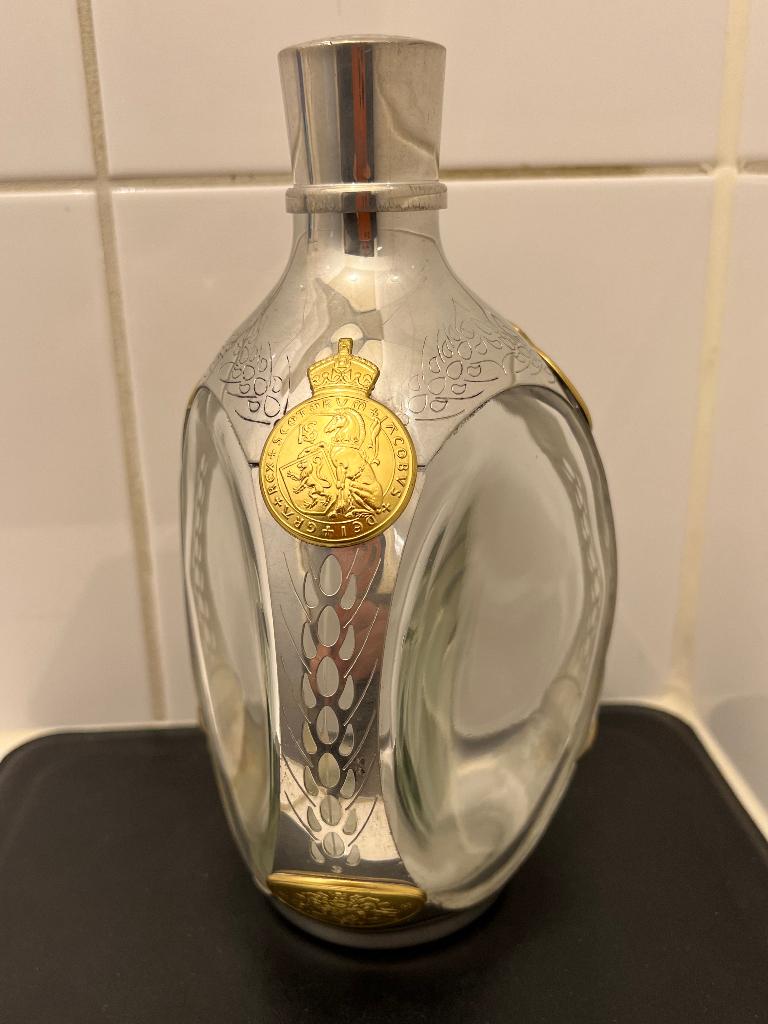 Dimple 12 Years Whiskeykaraf Tin, Antiek en Kunst, Ophalen of Verzenden