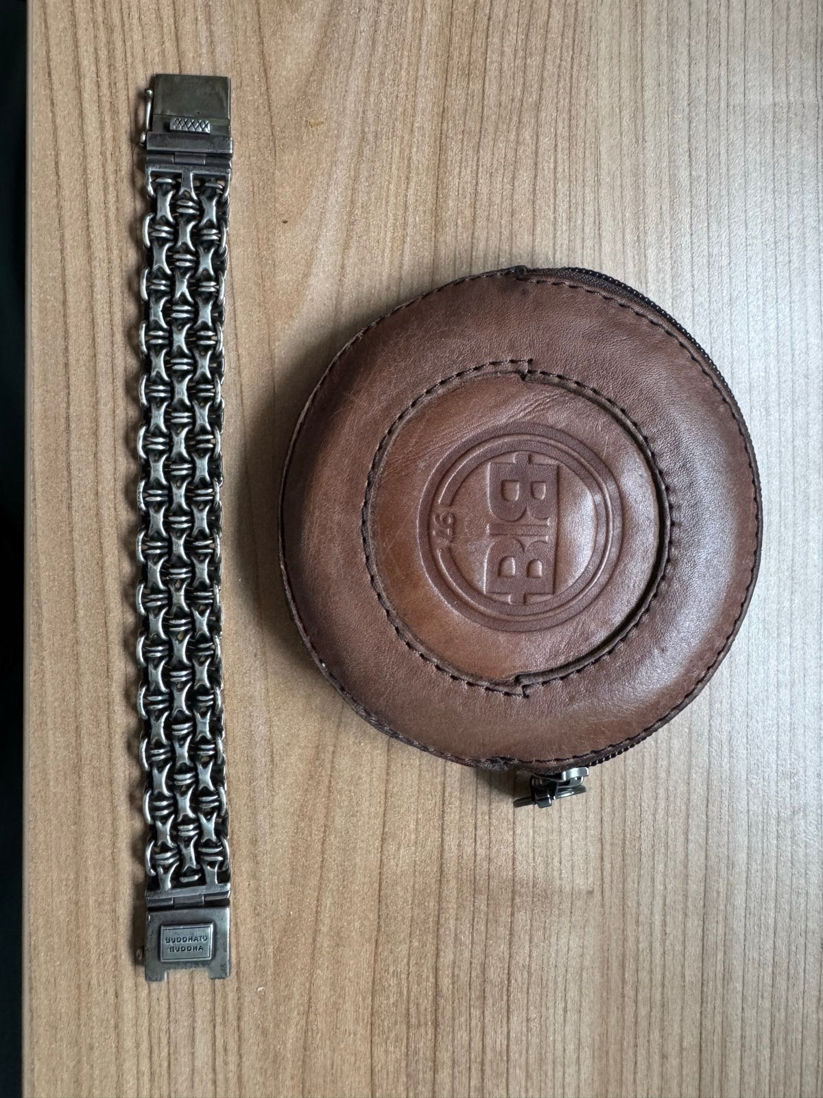 Buddha to Buddha Bawon armband, Ophalen of Verzenden, Gebruikt, Zilver