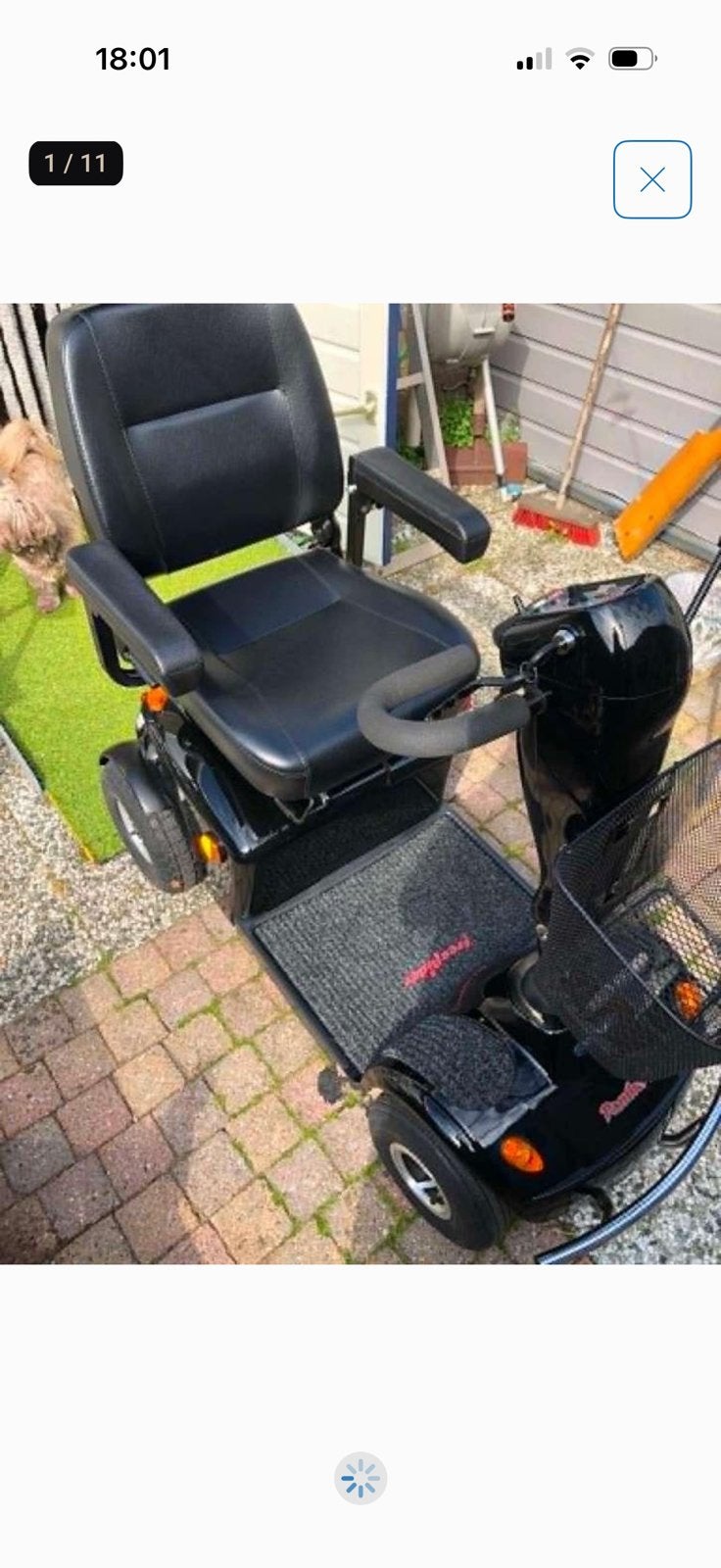 Scootmobiel Mango Panther 4, Ophalen, Zo goed als nieuw