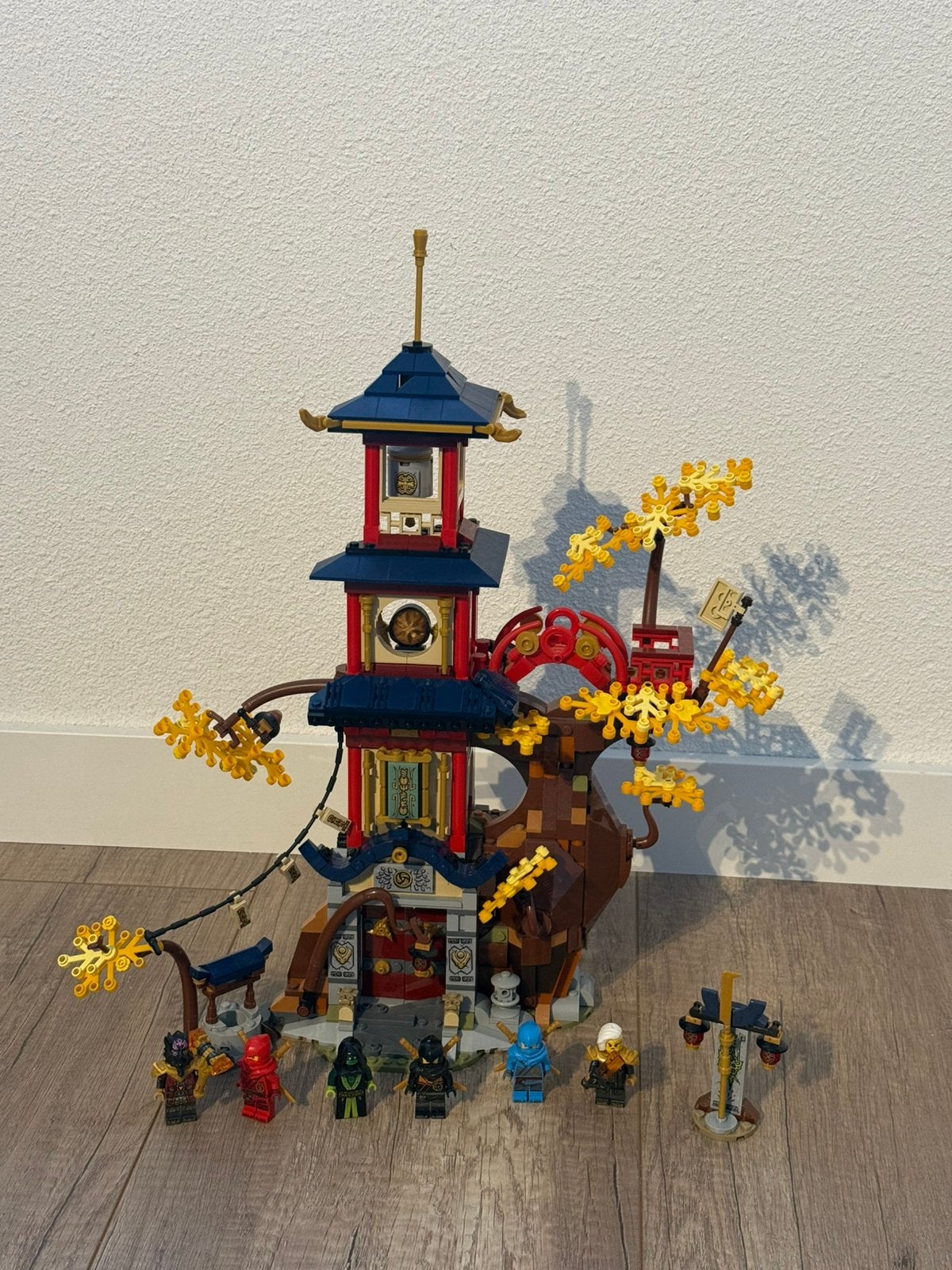 Lego Ninjago temple 71795met minifiguren, Lego, Ophalen of Verzenden, Zo goed als nieuw, Compleet