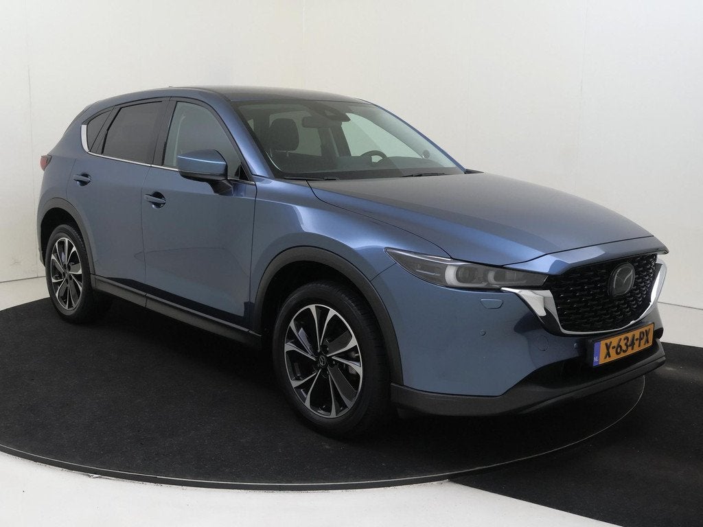 Mazda CX-5 2.0 e-SkyActiv-G M Hybrid 165 Exclusive-Line | ac, Auto's, Mazda, Voorwielaandrijving, 1998 cc, 4 cilinders, Blauw