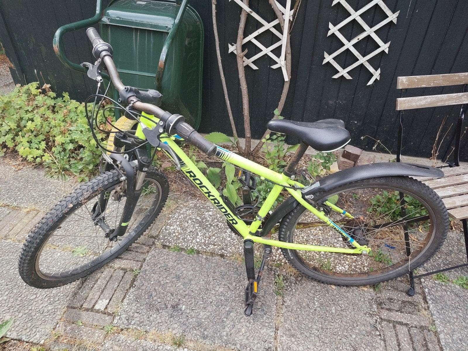 gratis ophalen. mountainbike 24 inch. opknapper, Fietsen en Brommers, Fietsen | Crossfietsen en BMX, Ophalen, Gebruikt, Staal