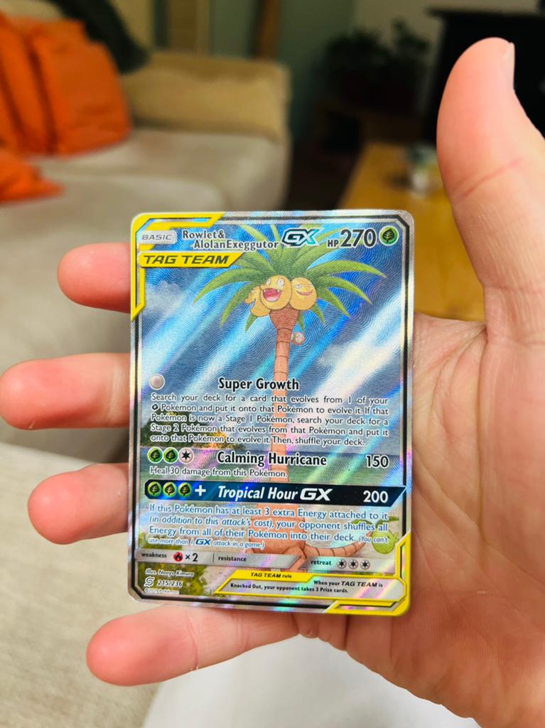 Pokémon tag team kaart, Ophalen, Zo goed als nieuw