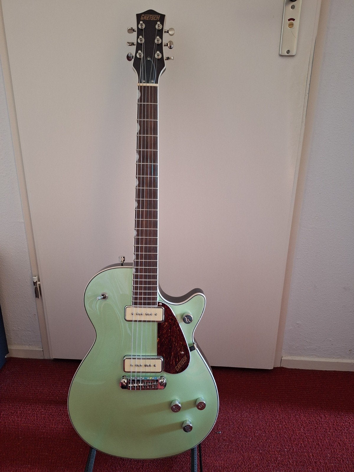 Mooie Gretsch G5210-P90 Electromatic Broadway Jade, Muziek en Instrumenten, Ophalen, Zo goed als nieuw, Solid body, Overige merken