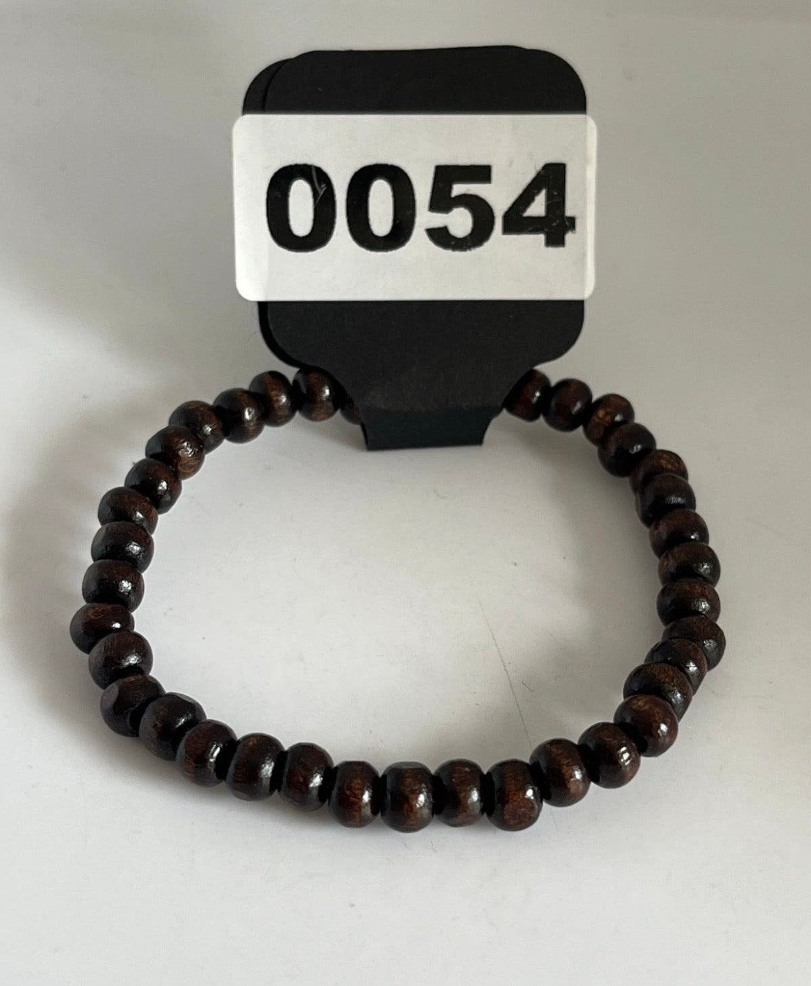 Nieuwe houten kralen armband - Donkerbruin, Verzenden, Nieuw, Bruin, Hout
