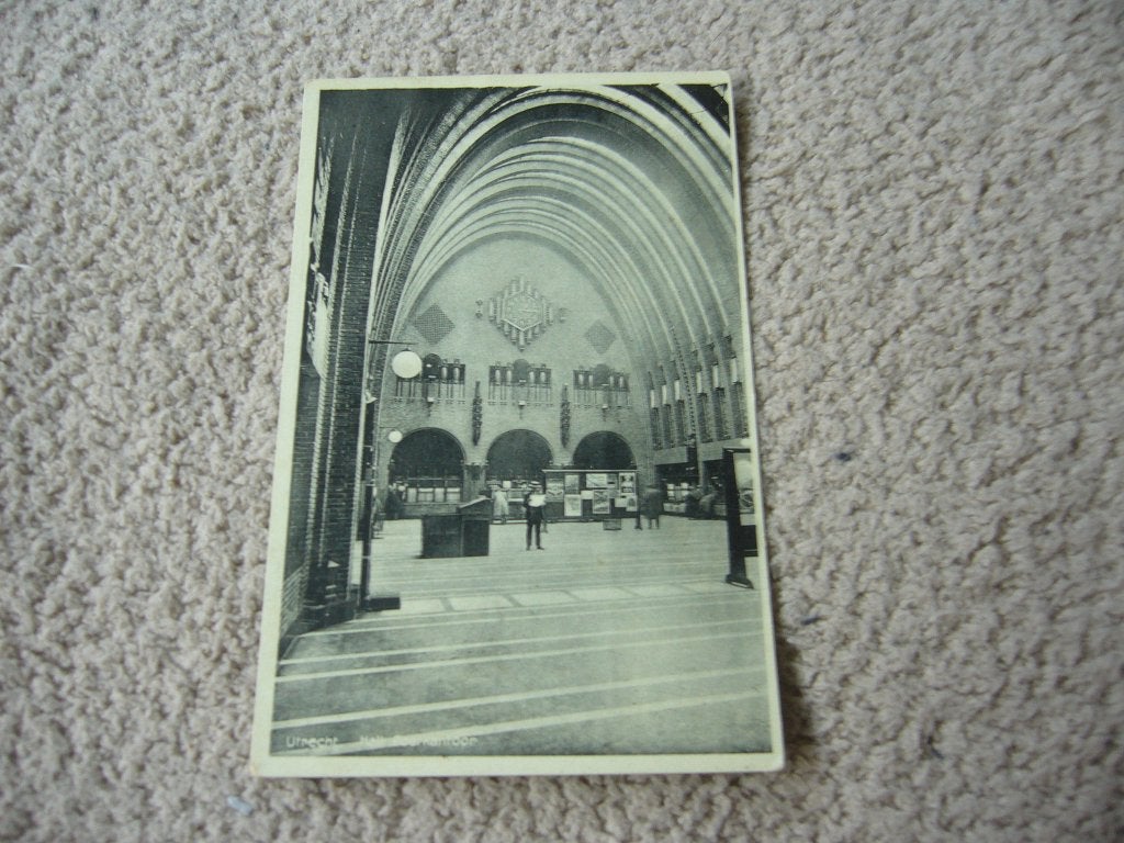 UTRECHT  =  HAL  POSTKANTOOR  1932, Ophalen of Verzenden, 1920 tot 1940, Gelopen, Utrecht