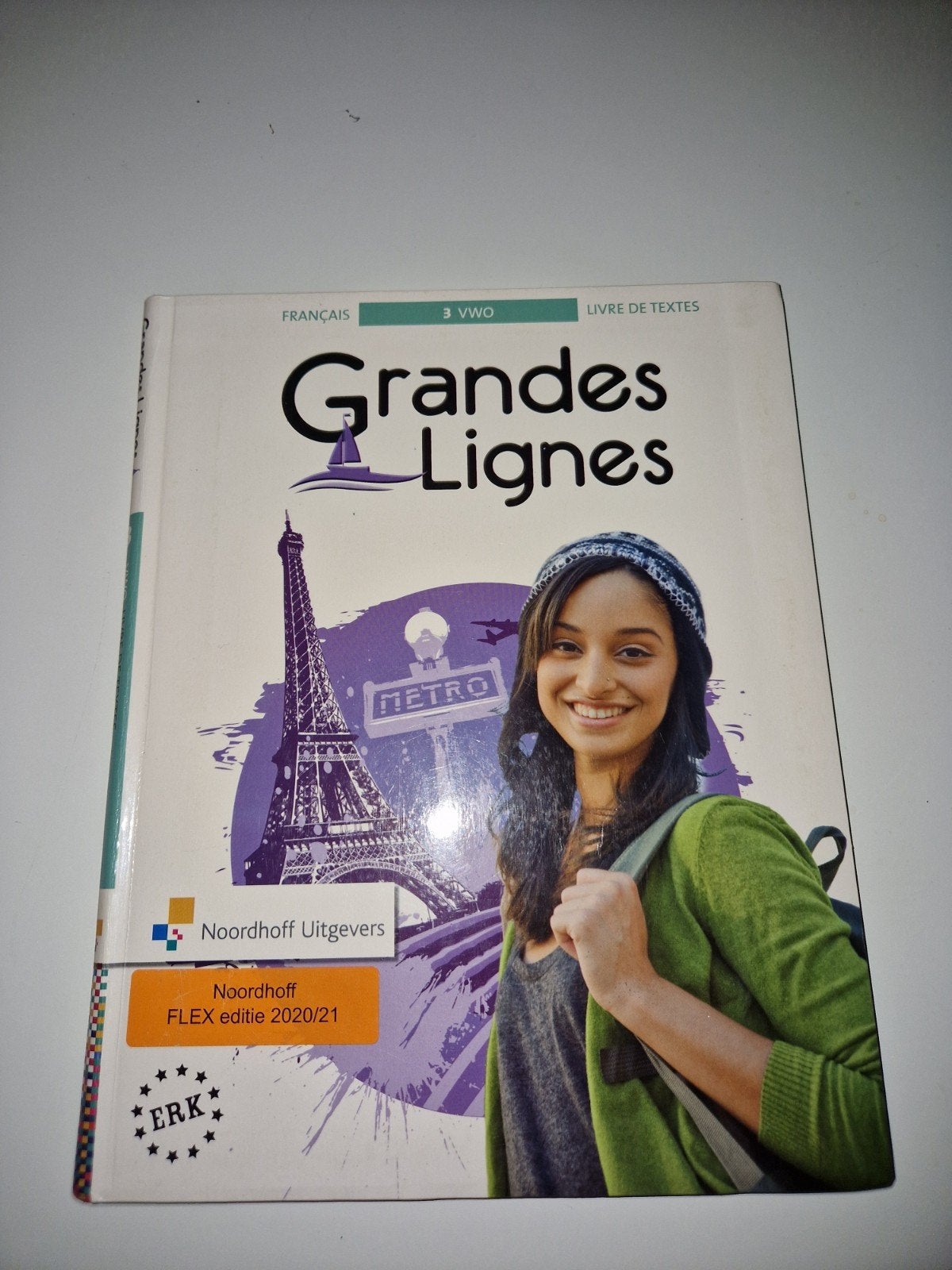 Grandes Lignes 3 VWO Frans - Noordhoff FLEX editie 2020/21, Boeken, Frans, Non-fictie, Ophalen of Verzenden, Onbekend