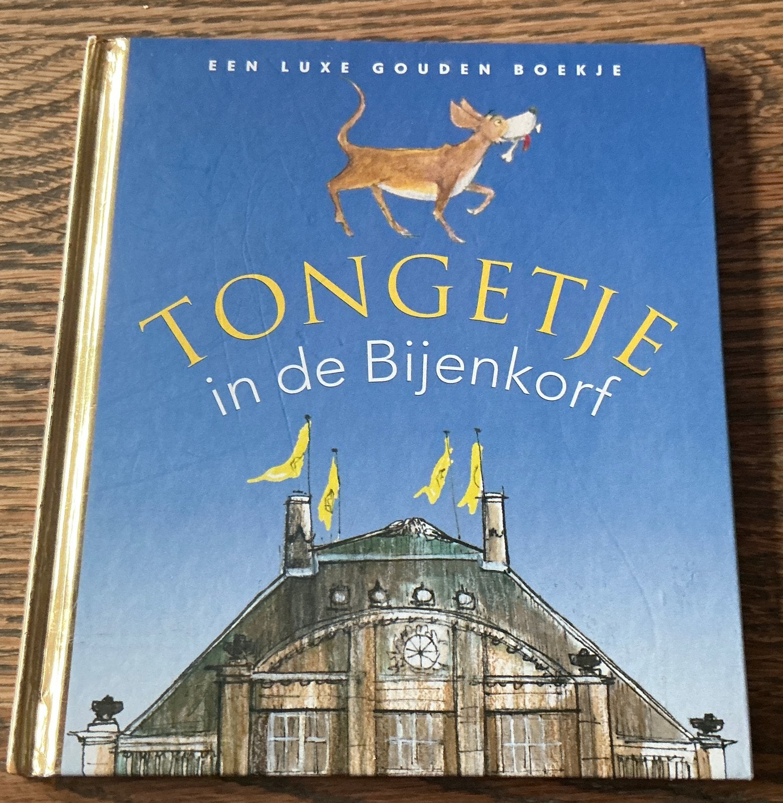 Een gouden boekje Tongetje in de Bijenkorf Prentenboek, Boeken, Gelezen, Fictie algemeen, Jongen of Meisje, Gouden boekje